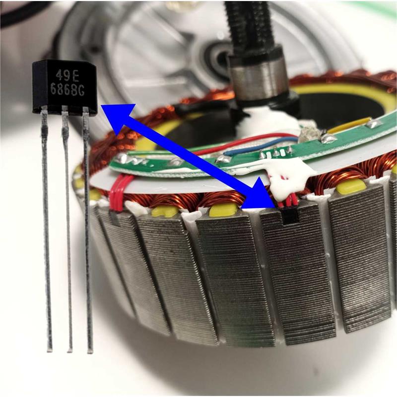 Motor 36V 300W 6,1" negro para Xiaomi - Imagen 4