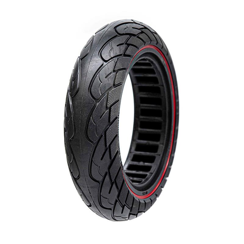 Rueda maciza ultraligera 10x2,5-6,1 línea roja