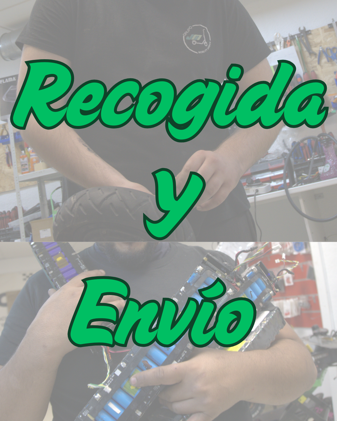Recogida y Envío Patinete/Batería